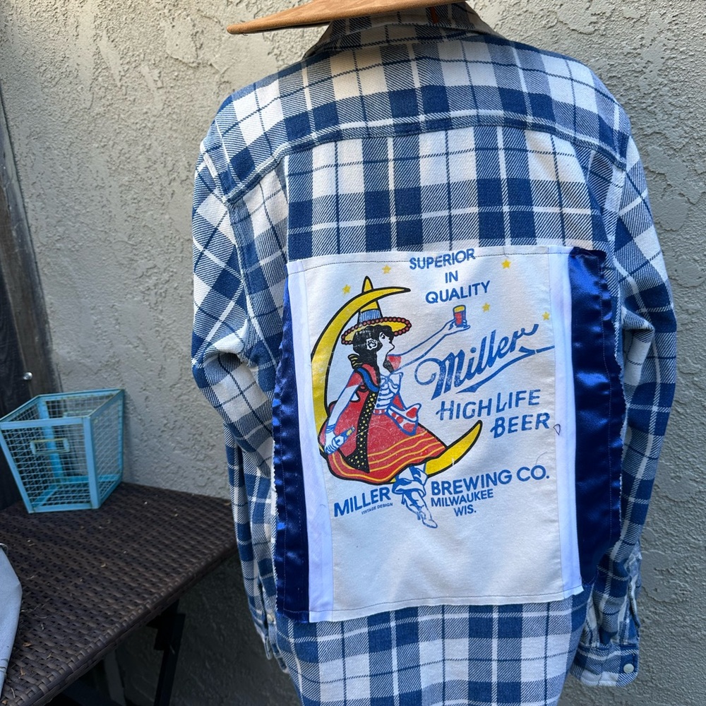 Back Patch Custom  Flannel